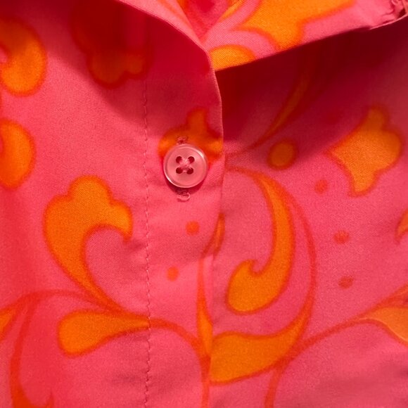 Boohoo - Paisley Print Button-Up Shirt with Shorts - Picture 4 of 8